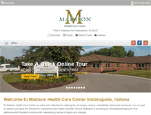 Tablet Screenshot of madisonhcc.com